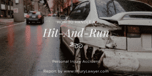 Uninsured motorist claim in hit and run accident