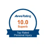 Personal Injury Lawyer badge