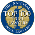 The National Top 100 Trial Lawyers Badge