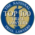 The National Top 100 Trial Lawyers Badge