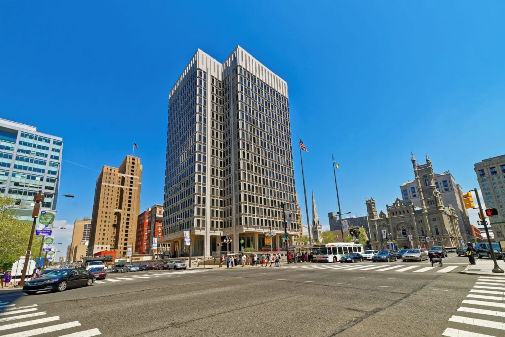 Philadelphia building in City Center