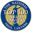 The National Top 100 Trial Lawyers Badge