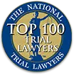 The National Top 100 Trial Lawyers Badge